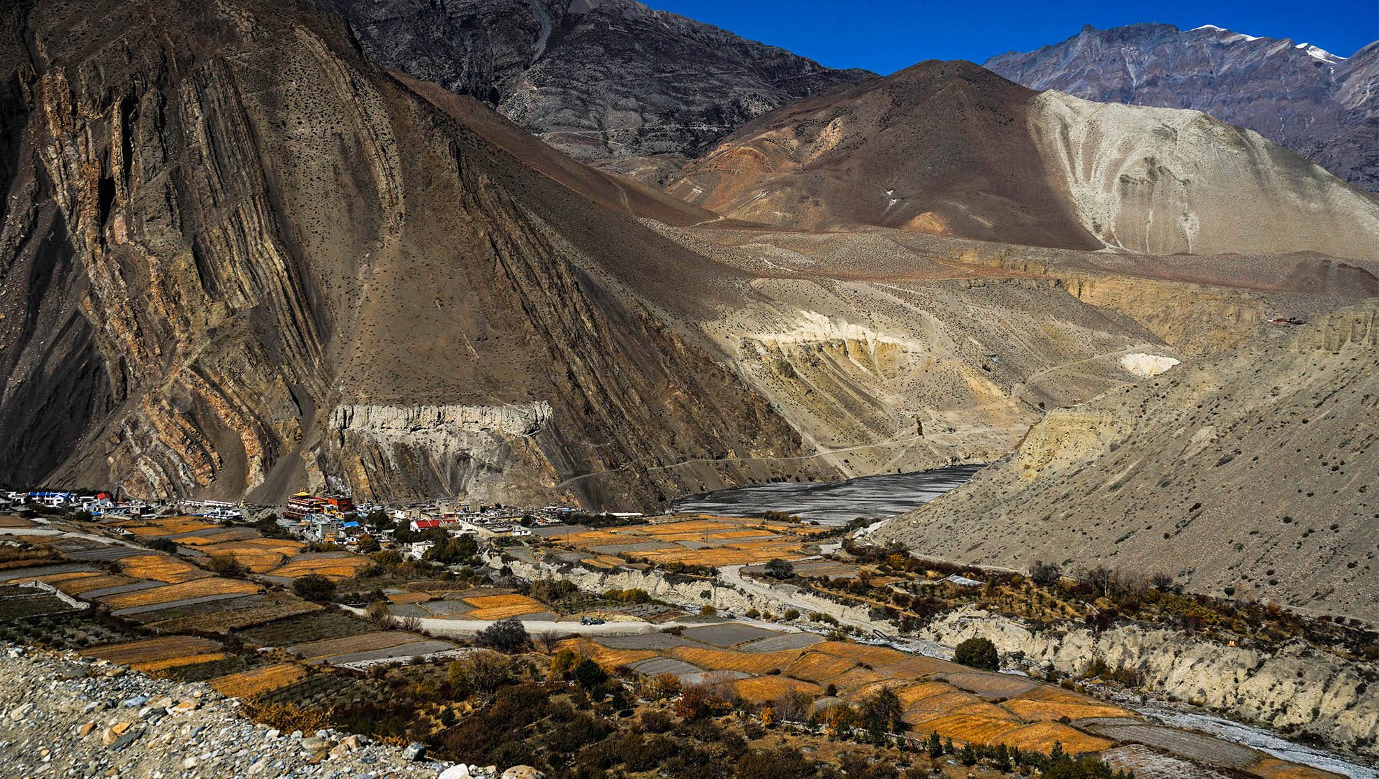 Kagbeni village at Annapurna Circuit trek